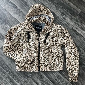 NEW! HOLLISTER Leopard Print Jacket